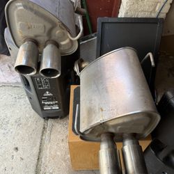 2015 Subaru WRX Stock Mufflers