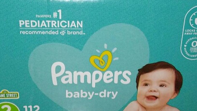 Box pampers baby dry #2