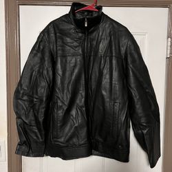 Leather jacket