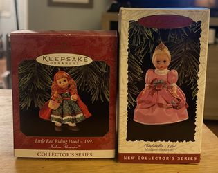 Lot Of 2 Hallmark Christmas Ornaments