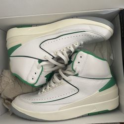 Jordan 2 Lucky Green & Grey