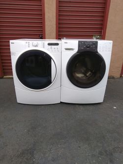 Set de lavadora y secadora marca kenmore eléctrica 3 meses de garantÃa delivery e instalación free