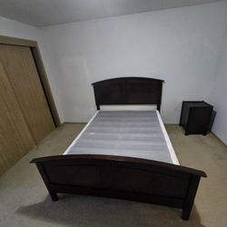 Queen Bed Frame with Box