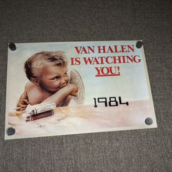 Van Halen 1984 Promo Poster