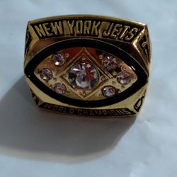 New York Jets Championship Ring 