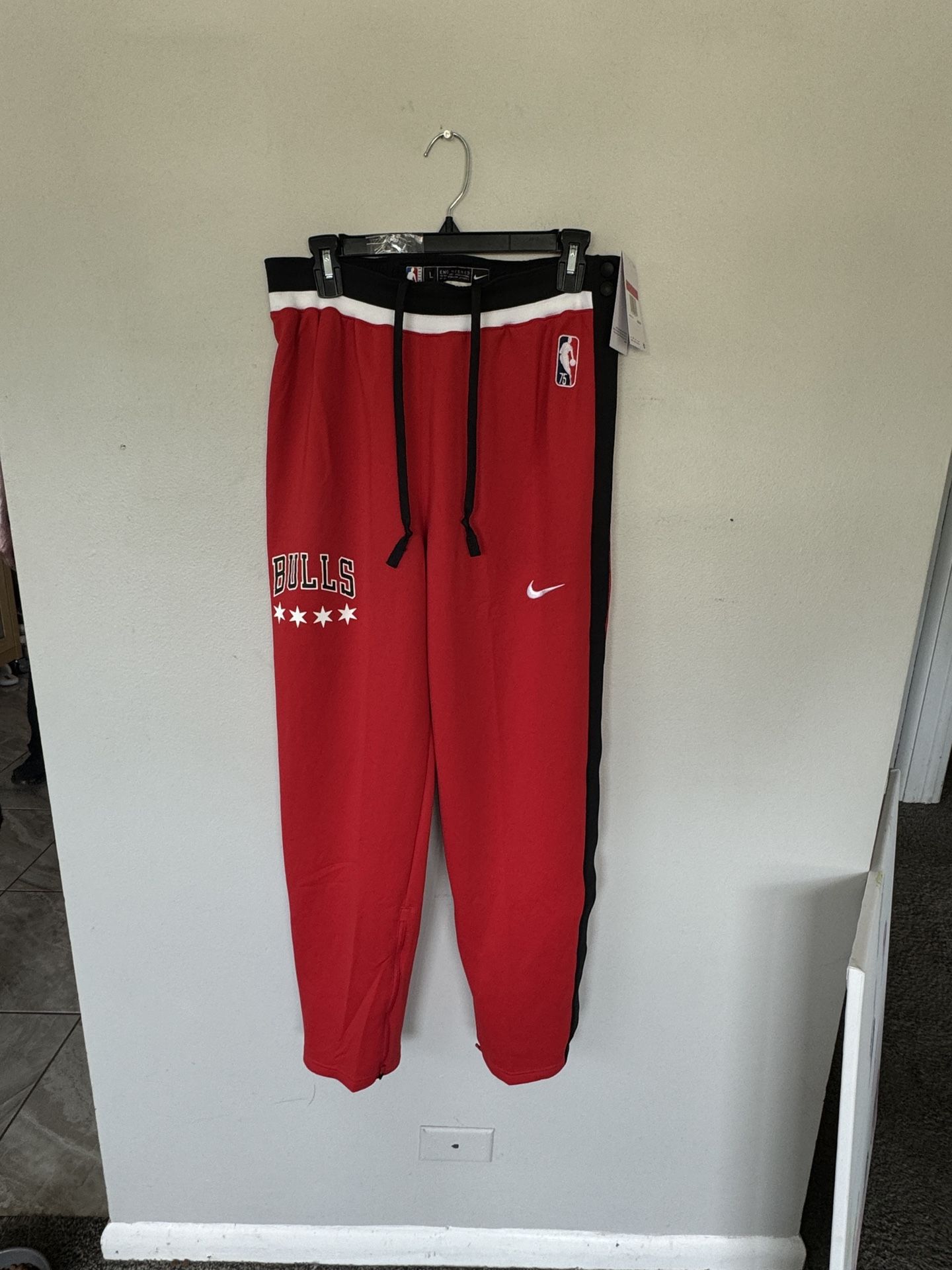 NIKE NBA Bulls Player Issued 75th Anniversary Tear Away Warm Ups