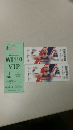 Wizards Bulls VIP Tickets