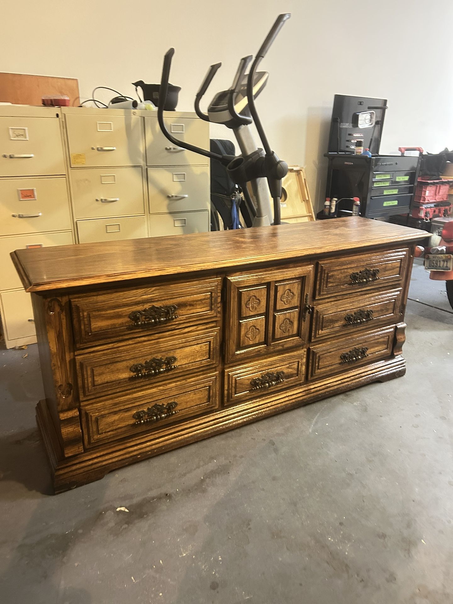 Solid Oak Dresser