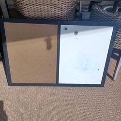 Dry erase/cork/magnet board