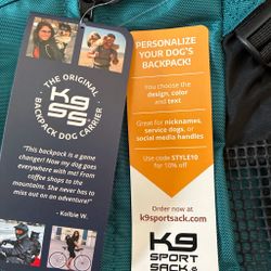 Trainer KS sports sack for small dog