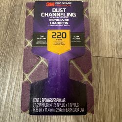 3M Pro Grade Precision Dust Channeling Sanding Sponge