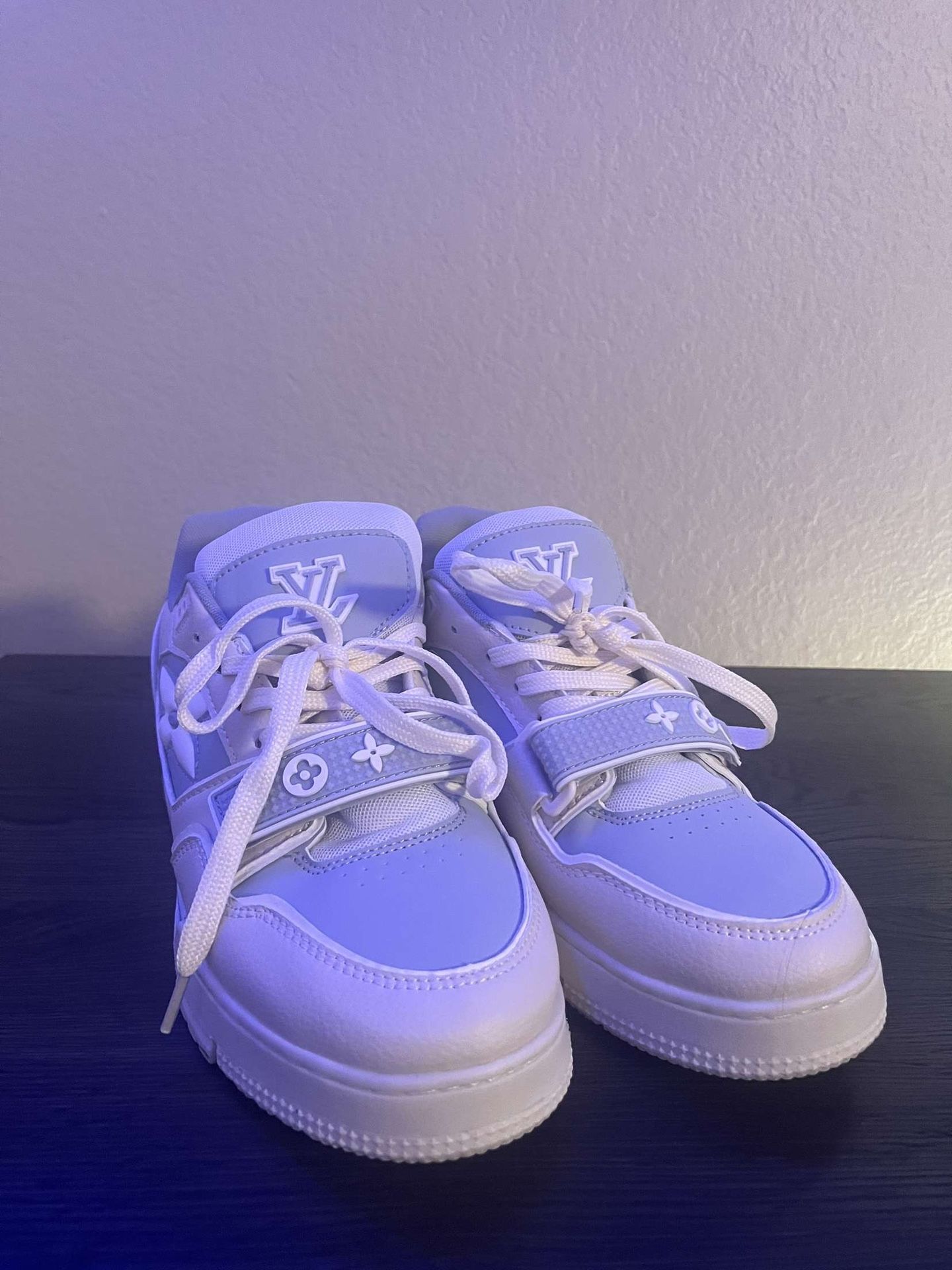 Grey Louis Vuitton Trainer Sneaker