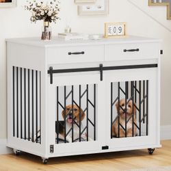  wooden dog crate