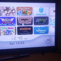 Homebrew Nintendo Wii Bundle Trade for Nintendo 3ds