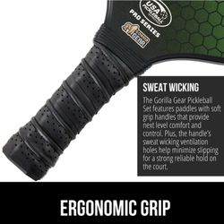 🏓🏓🏓🎁Excellent Brand Pickleball Paddle Set of 2 with Pickleball Balls, Bag, Factory Sealed 🎁