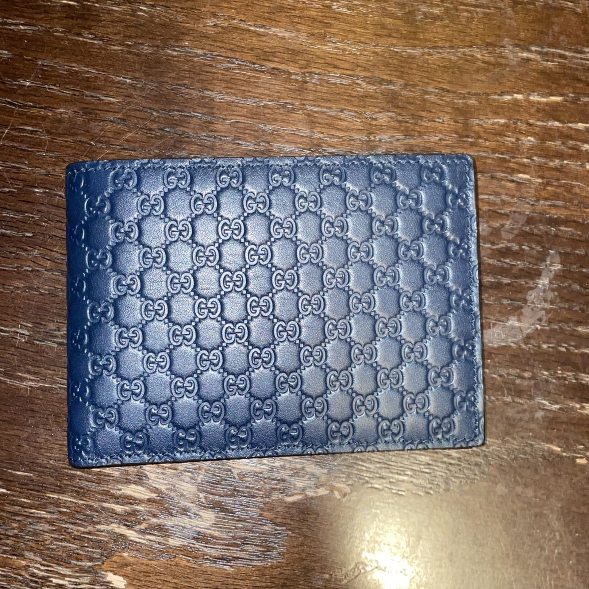 Gucci Navy Blue Wallet