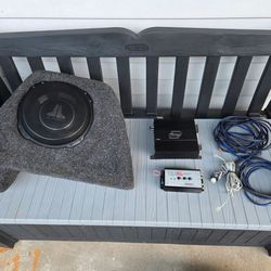 Mk6 GTI Golf R JL Audio Stealth sub & Amp