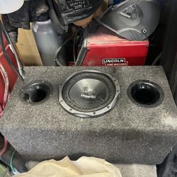 12” Sony Xplode 1100watt And Ported Box 