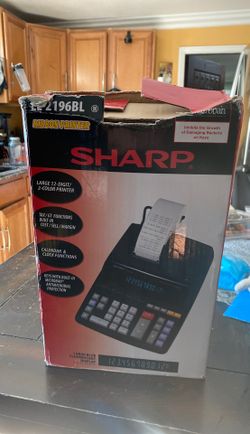 Sharp electronic calculator