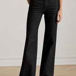 Ralph Lauren High Rise, Flared Leg Jean Sz 6