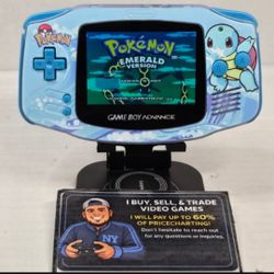 Pokémon SquirtleTheme GameBoy Advance USB C Rechargeable Battery