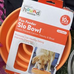 Slow Feeder Dog Bowl 