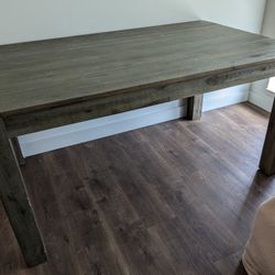 Wooden Dining Table - 5 ft x 3 ft x 2.5ft