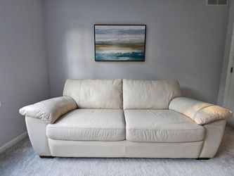 Leather sofa