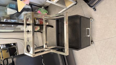 Mobile hair salon trolley cart