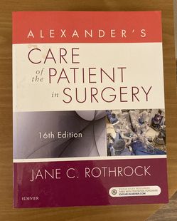 Alexander’s Care of the Patient in Surgery