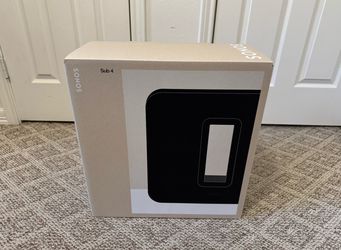 Sonos - Sub 4 Wireless Subwoofer - Black