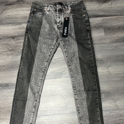 Purple Jeans Size 31 Brand New 