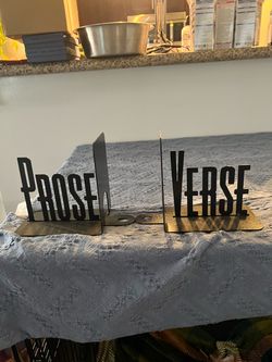 Literary bookends Prose Verse