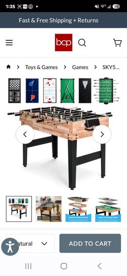 10 in 1 multi-game table -