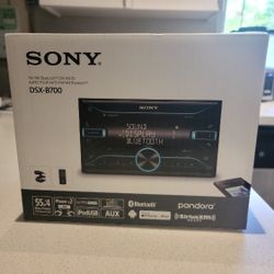 Sony Double Din Car Stereo