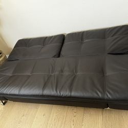 Leather Sofa Bed