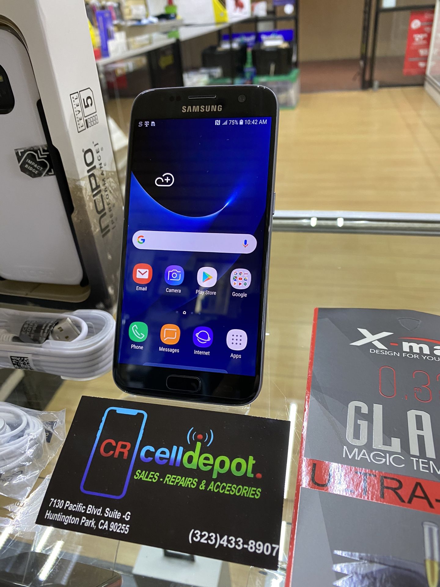 Samsung Galaxy s7 New Condition Factory Unlocked 32gb all accessories included!😱🎉🤗