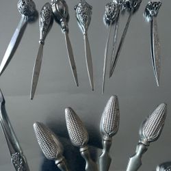 Palillos De Plata Para Picar 