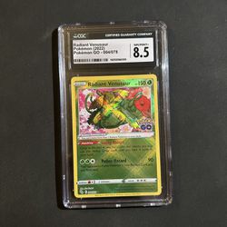 Radiant Venasaur Pokemon Card