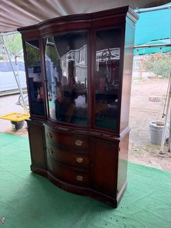 Cute Small One Piece Hutch