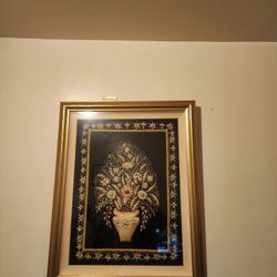 Handcrafted Velvet Artwork