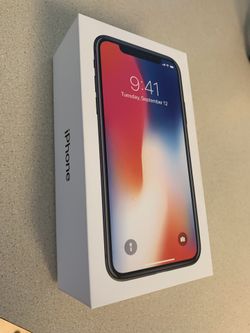 Brand New IPhone X 256 GB (AT&T)
