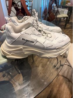 Balenciaga Triple S All Over logo size 14