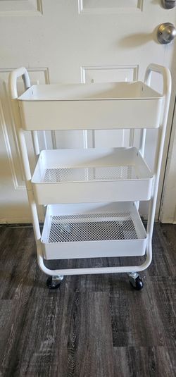 3 Shelf Storage Utility Cart