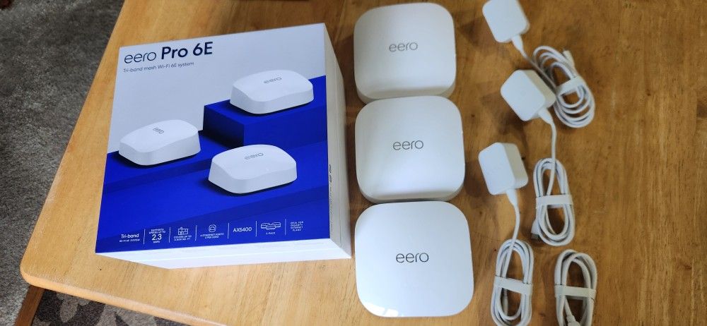 Eero Pro 6E Mesh Routers