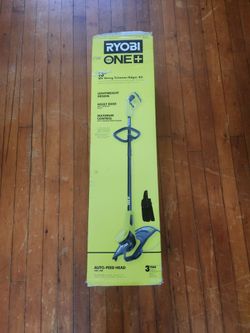Ryobi weed wacker 13 inch used at once 18 volt