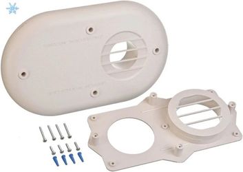3 in. PVC Horizontal or Vertical Concentric Vent Termination Kit for High Efficiency Tankless Gas Water Heaters $38