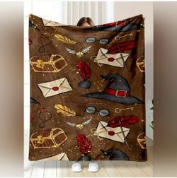 Soft Wizard  throw 50x40 New 