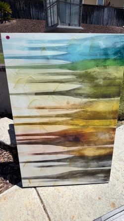 Modern artwork canvas