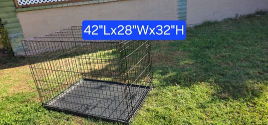 **Xlarge Double Door Wired Dog 🐕 Cage **
